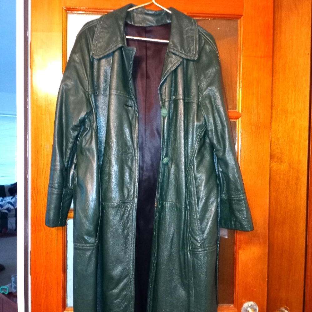 Leather Coat